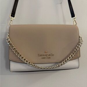 Kate Spade Beige and White Women's Bag